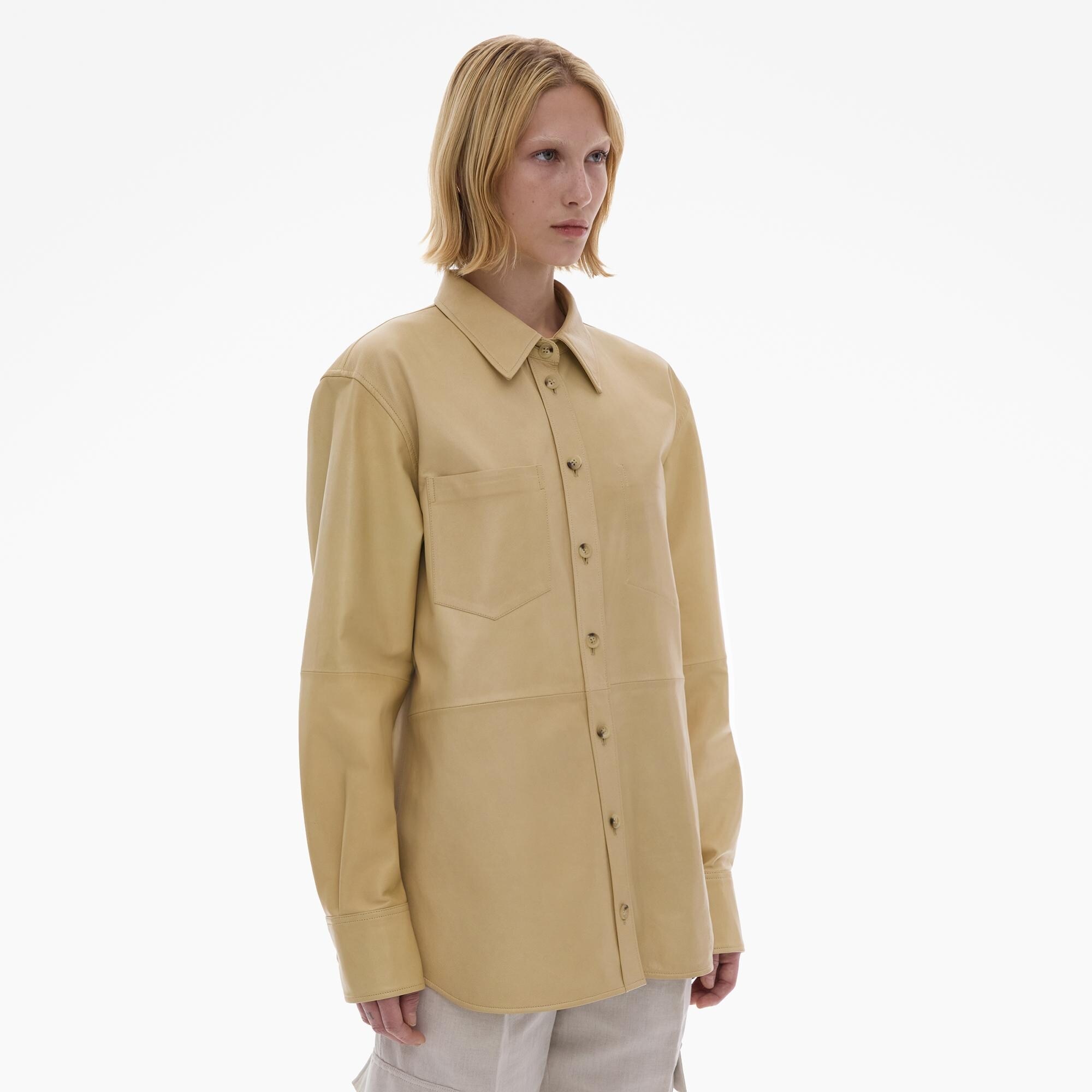 LEATHER CORE SHIRT - 5
