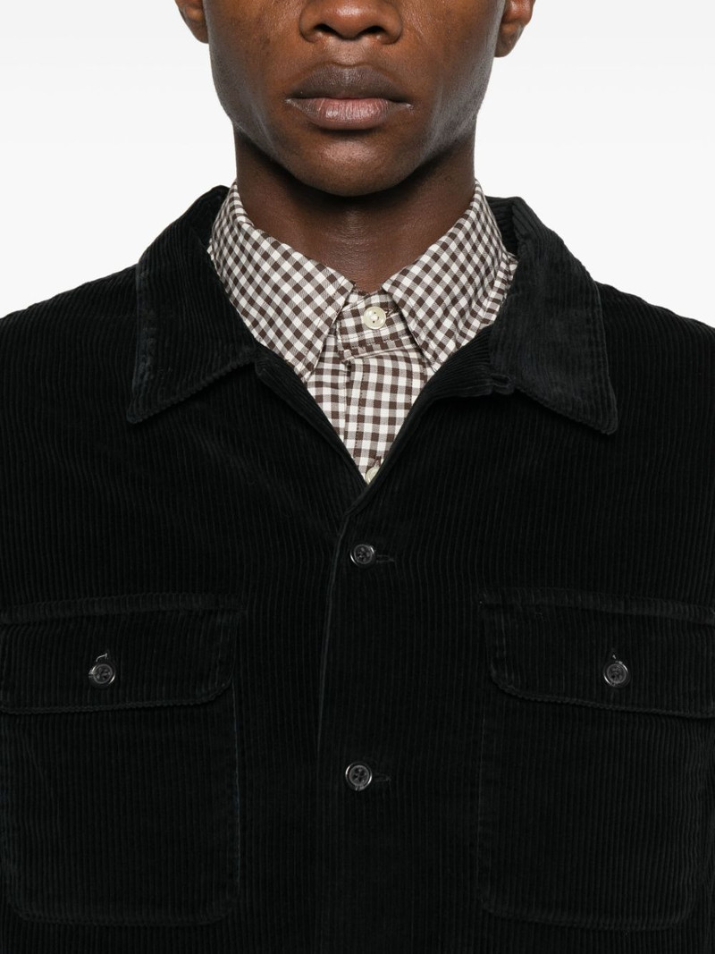 corduroy chest-pocket shirt 5