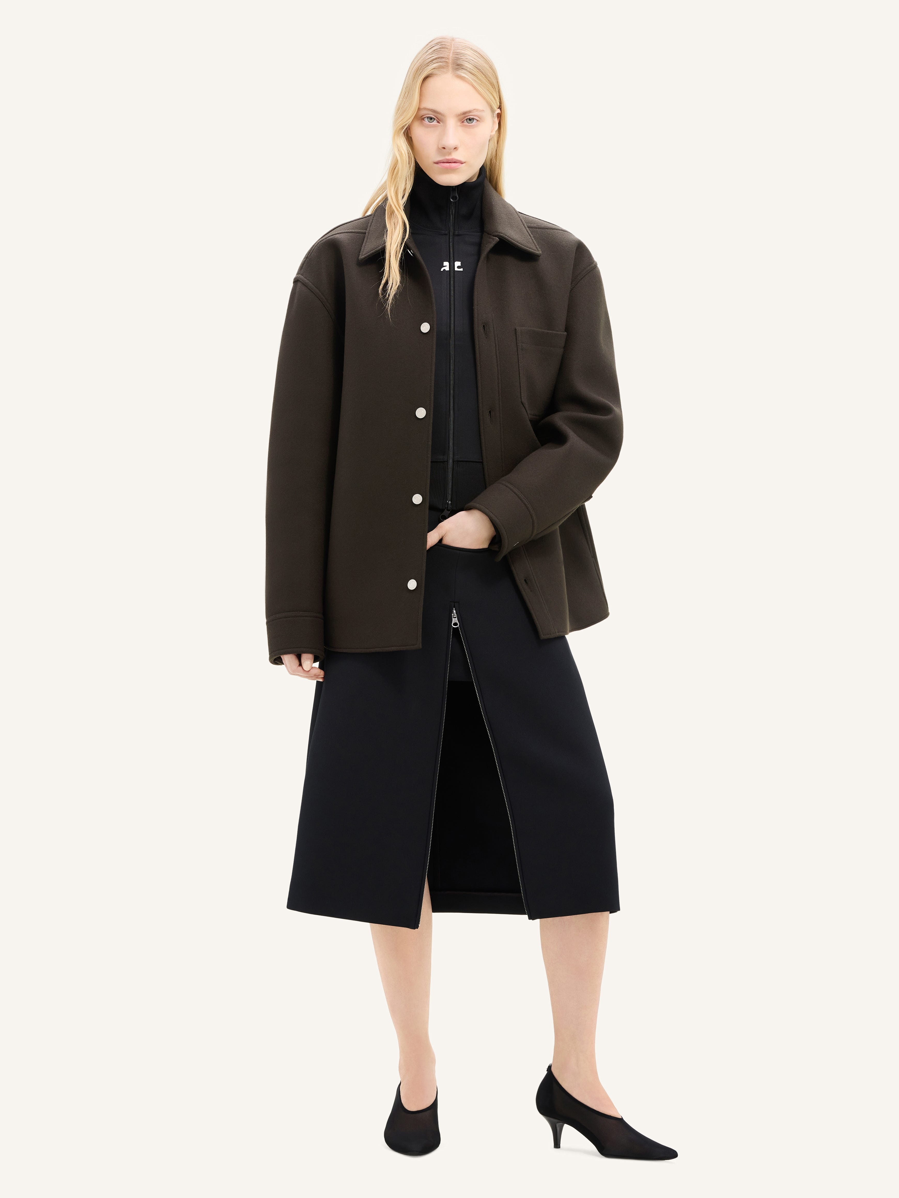 WOOL OVERSHIRT - 3