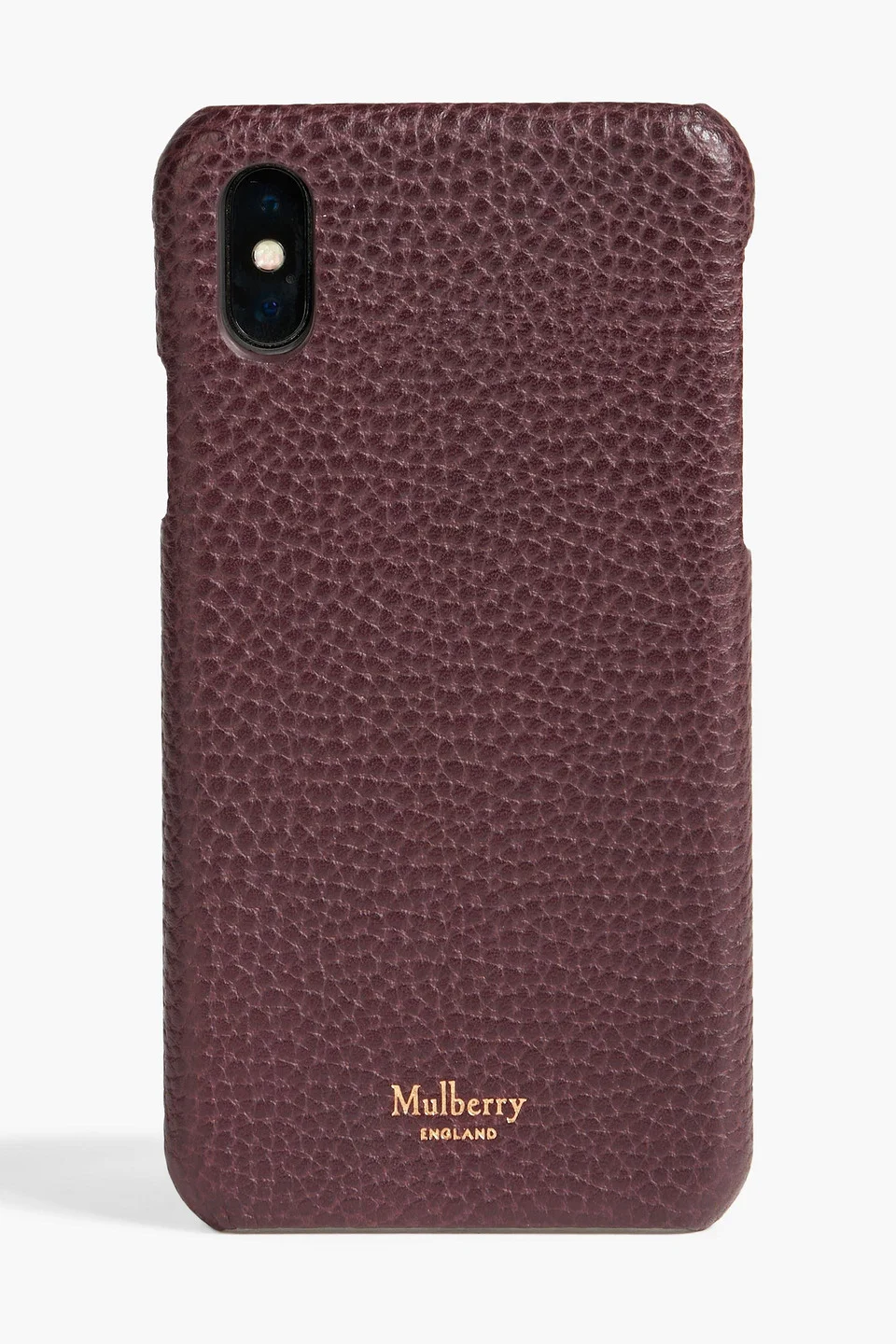 Pebbled-leather iPhone X case - 1