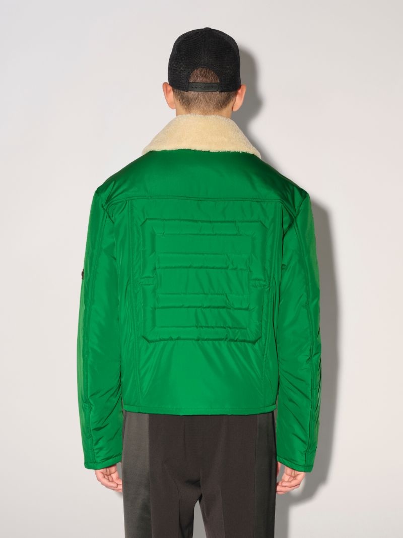 PADDED BUTTON JACKET - 4