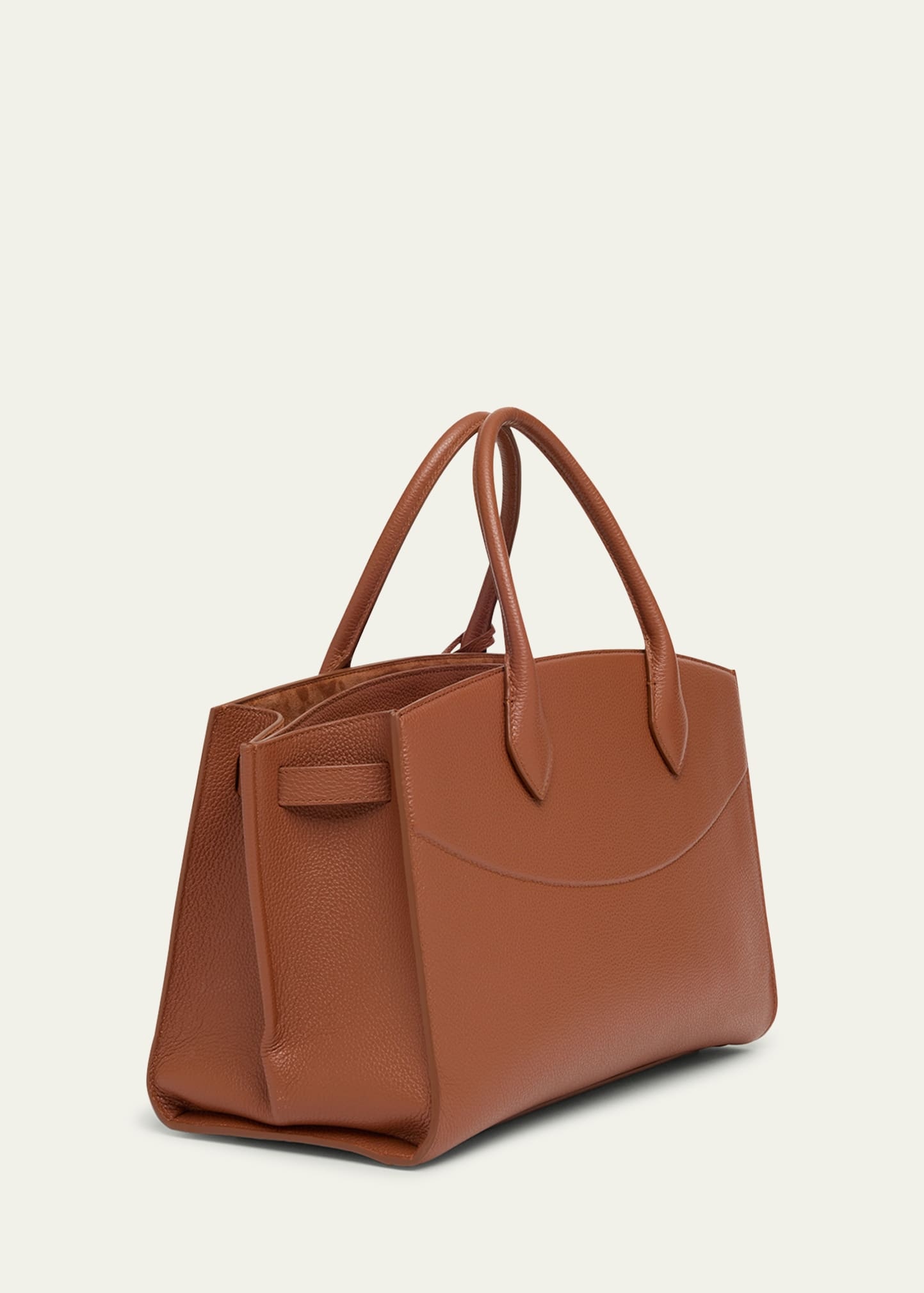 The New Studio Soft Leather Top-Handle Bag - 2