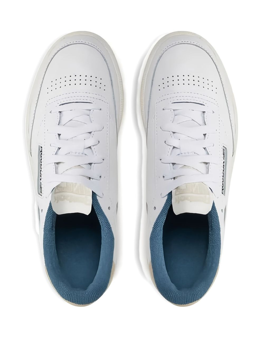 Club C 85 "White/Hoops Blue" sneakers - 3