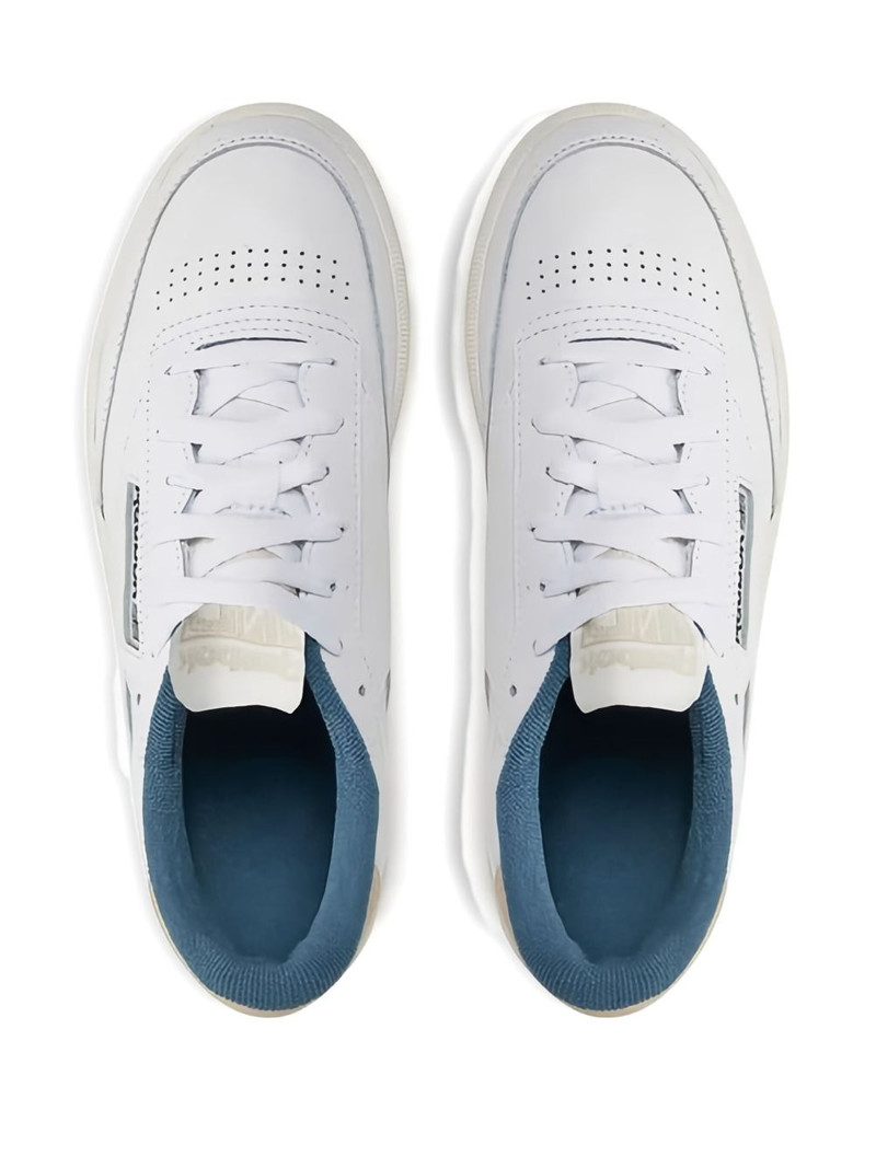 Club C 85 "White/Hoops Blue" sneakers 3