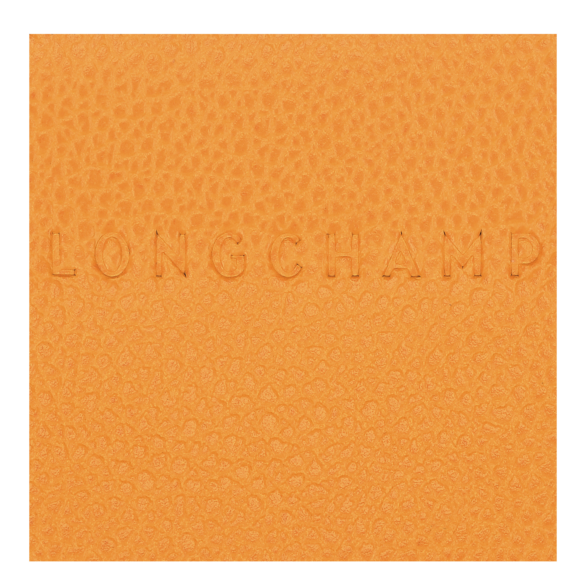Le Foulonné Card holder Apricot - Leather - 3