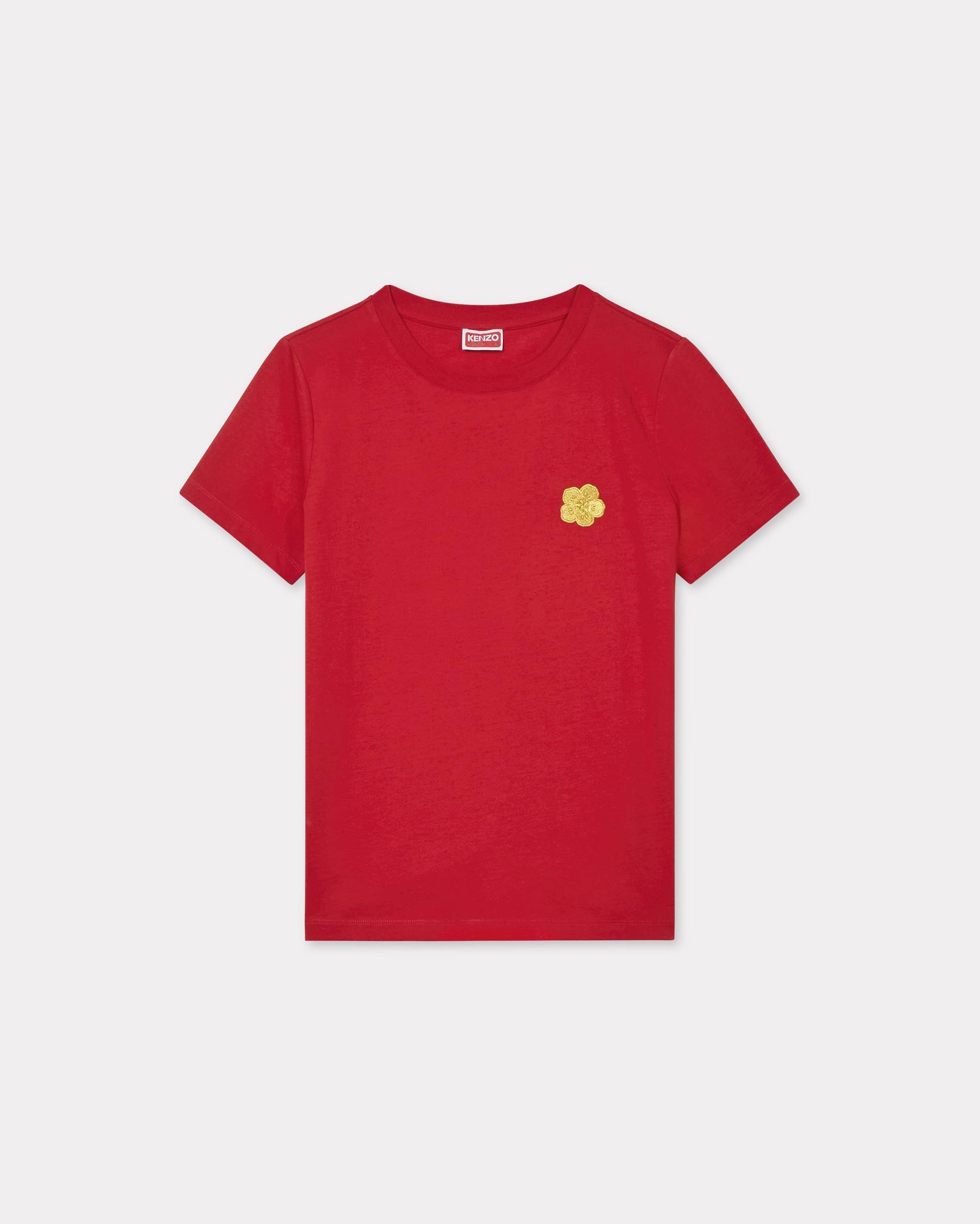 'Boke Flower' embroidered cotton T-shirt - 1