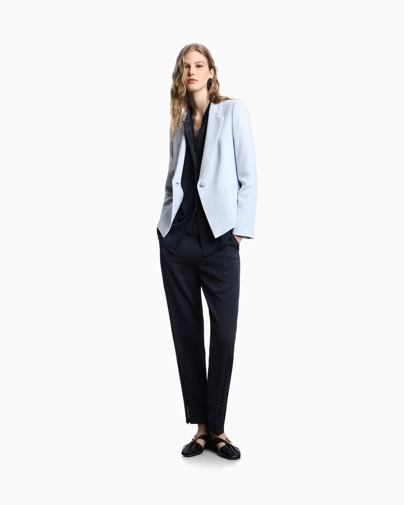 CADY CRÊPE JACKET WITH LAPELS 2