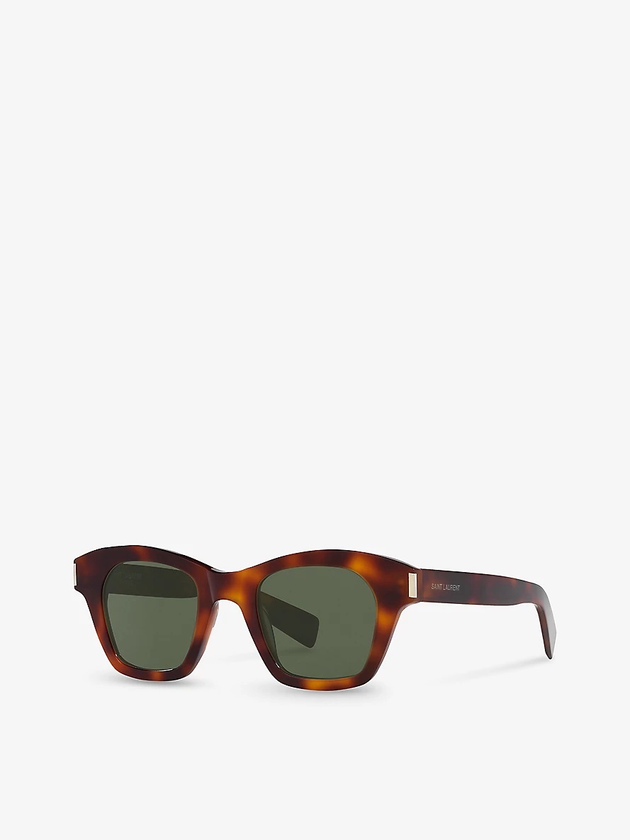 SL592 square-frame tortoiseshell acetate sunglasses - 3