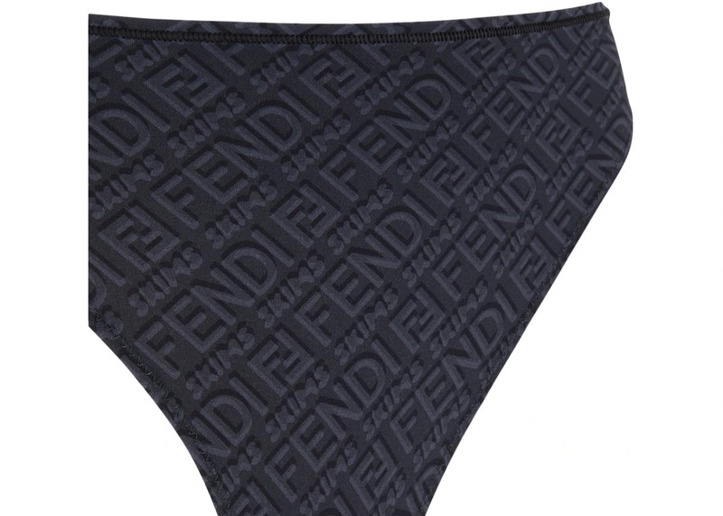 FENDI Fendi x SKIMS Pack of 2 High Leg Bikini Black/California outlook