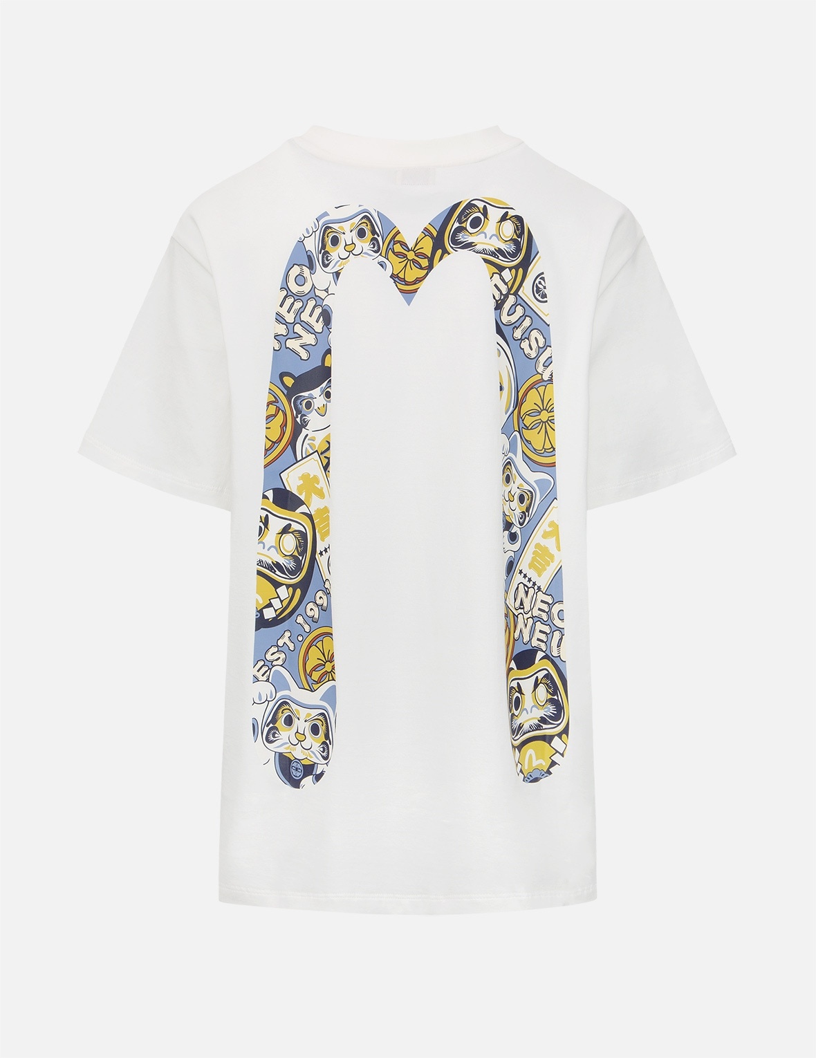 EVISU SQUAD DAICOCK PRINT T-SHIRT - 2