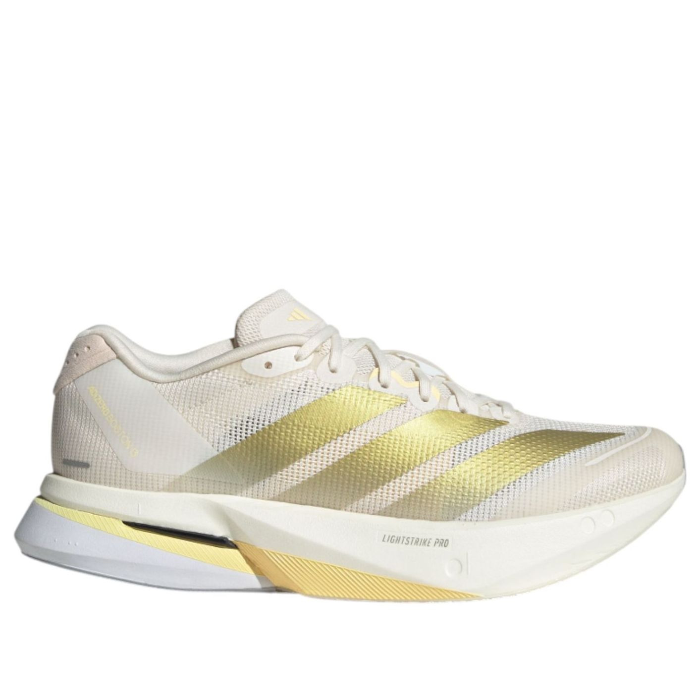 (WMNS) adidas Adizero Boston 13 'Chalk White Gold Metallic' JS4952 - 5
