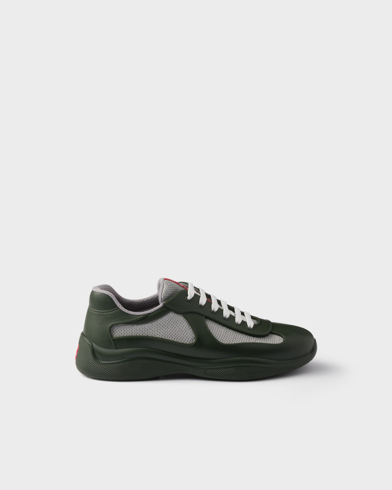 Prada Prada America's Cup Soft rubber and bike fabric sneakers outlook