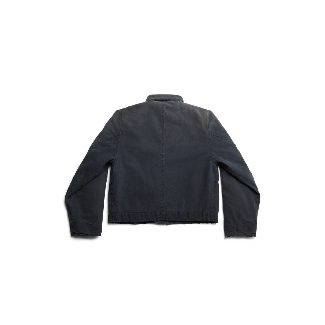 Women's Double B Shrunk Workwear Parka in Black - 6