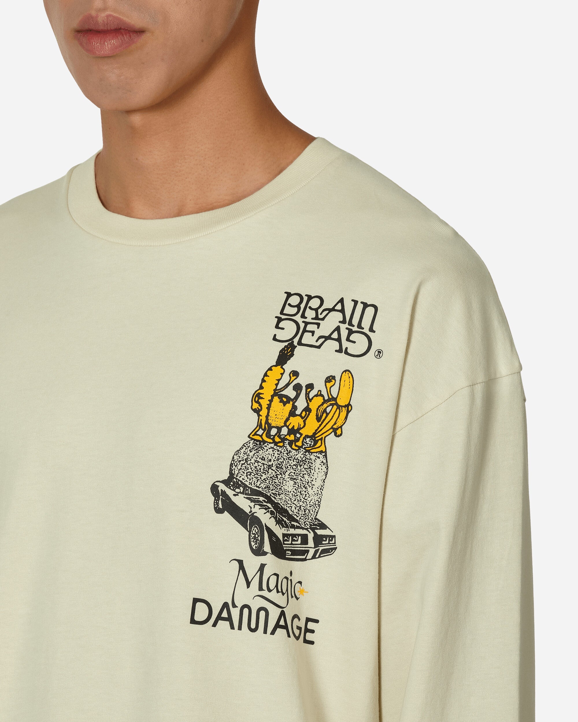 BRAIN DEAD☆長袖 Tシャツ Magic Damage BRAIN DEAD☆長袖 Tシャツ Magic Damage (BRAIN DEAD/Tシャツ