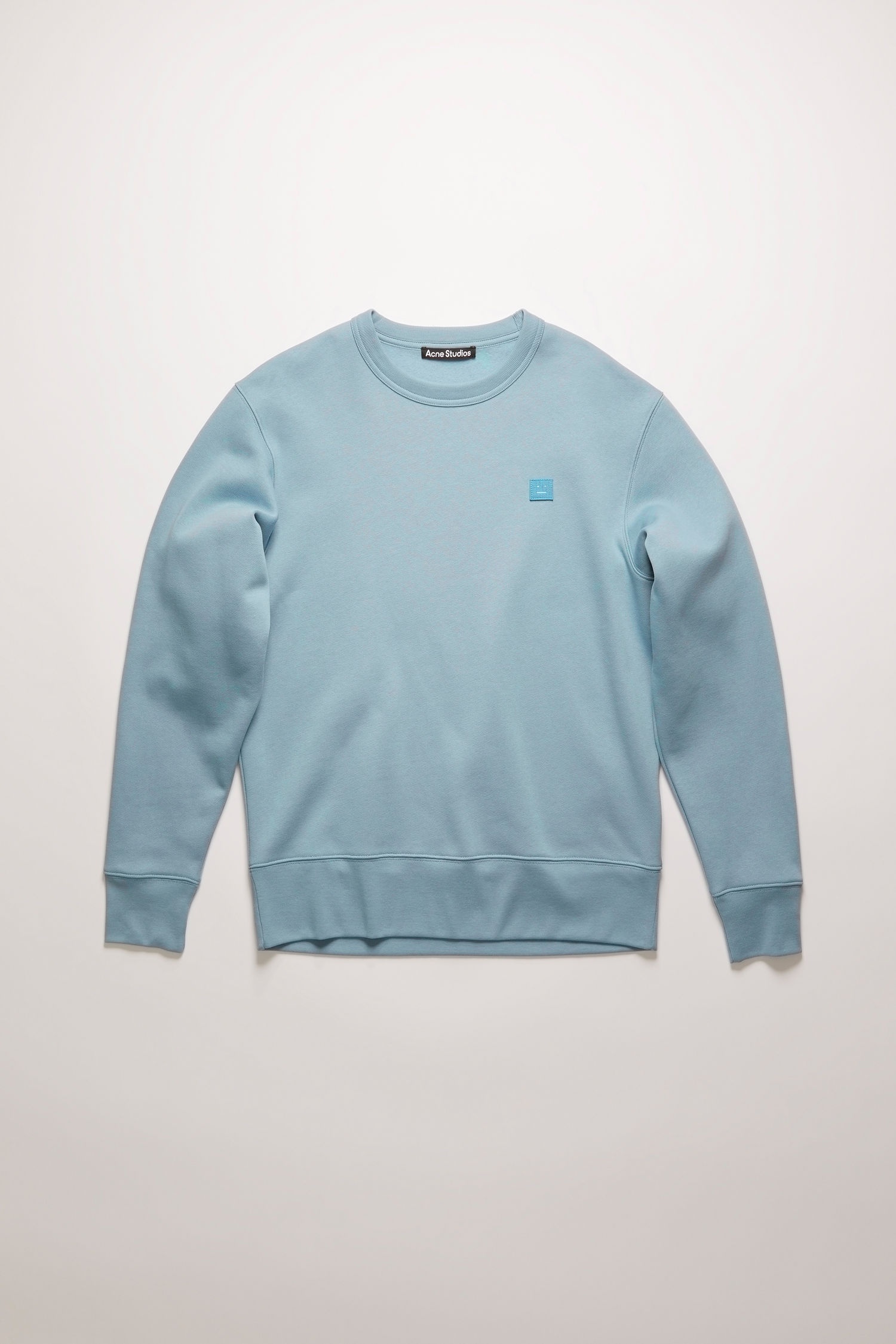 Classic fit sweatshirt mineral blue - 1