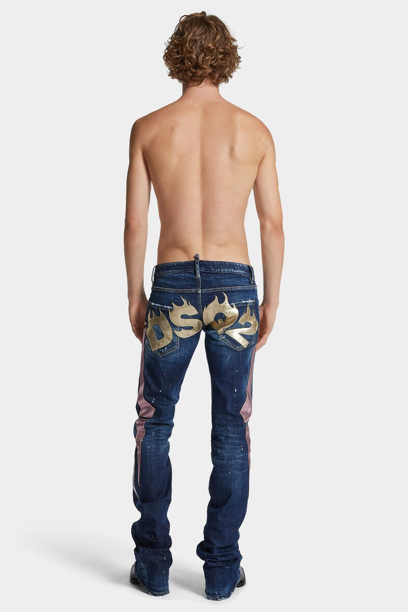 WRESTLERMANIA WASH SHARPEI FLARED BOOTCUT JEANS - 4