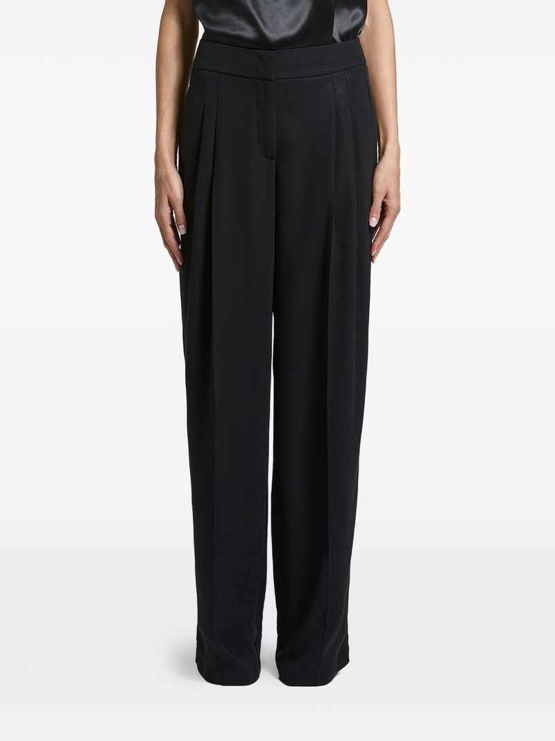 pleated wide-leg trousers 1