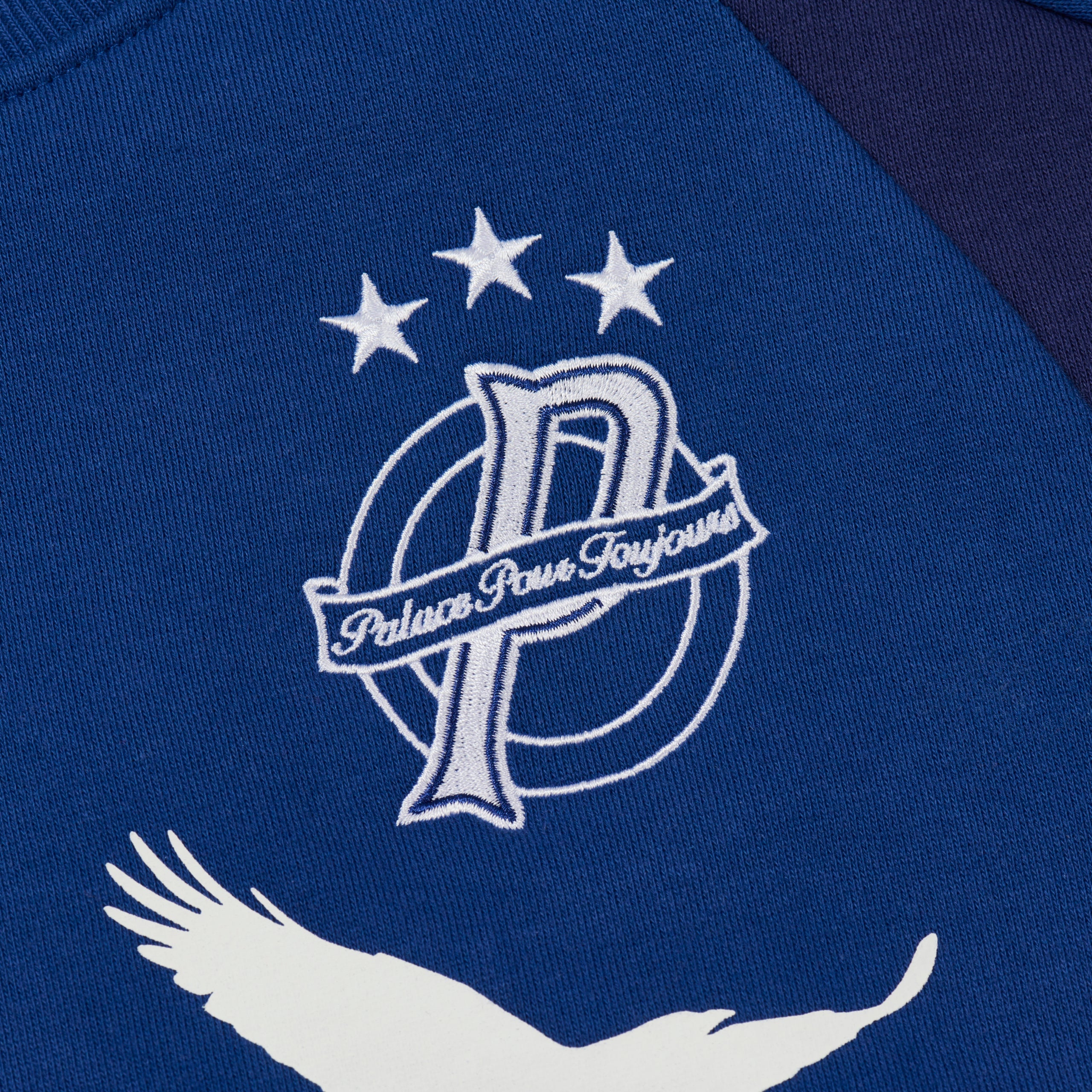 PALACE PALAIS PRO-TEAM CREW BLUE BERRY | REVERSIBLE