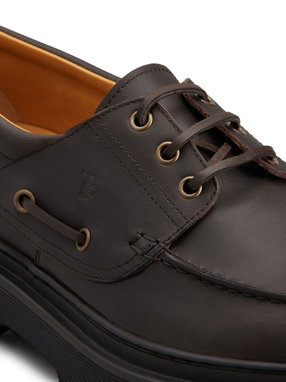 leather boat shoes - 5