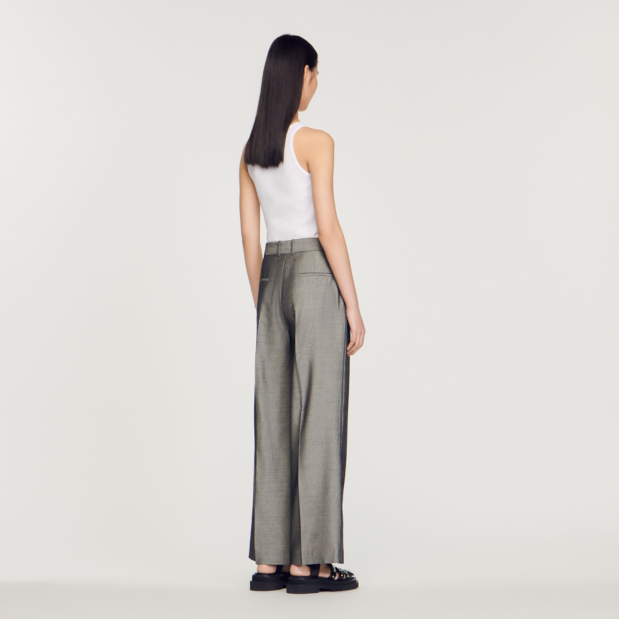 Wide-leg pants - 6