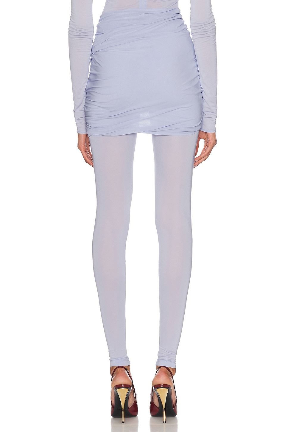 Mini Wrap Skirt - 4
