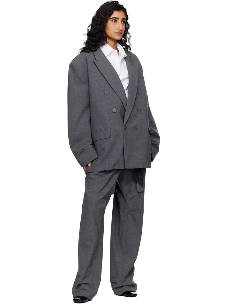 OTTOLINGER Gray Oversize Flex Blazer outlook