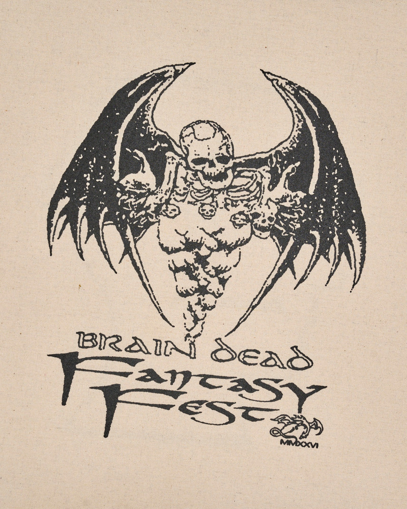 Brain Dead Fantasy Fest Tote Bag - Natural 3