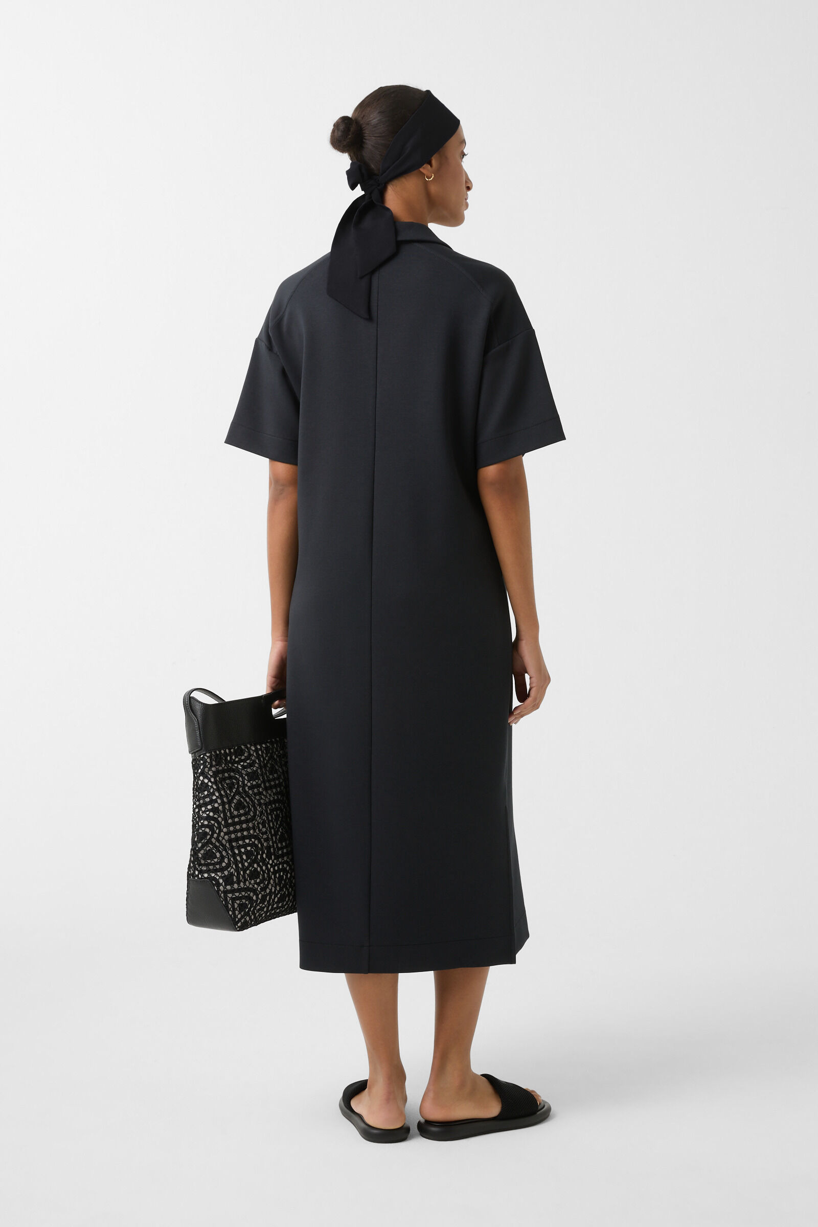 Jersey dress Fabiola in Black - 3