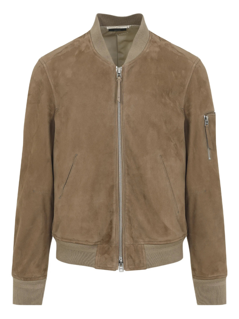Tom Ford Zip-up Suede Jacket - 1