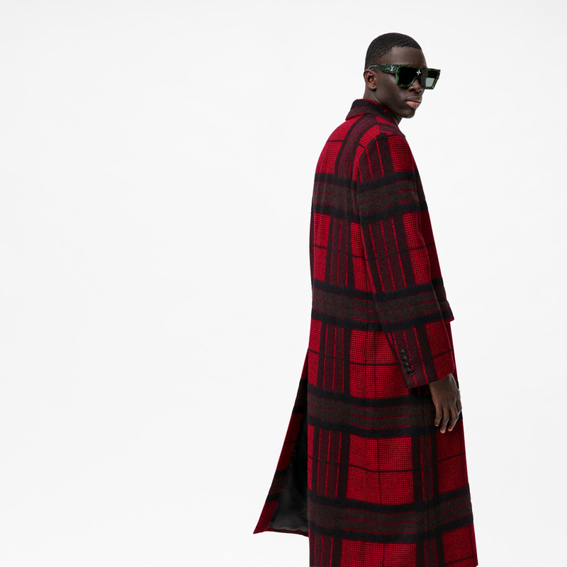 Tartan Check Extra Large Coat 5