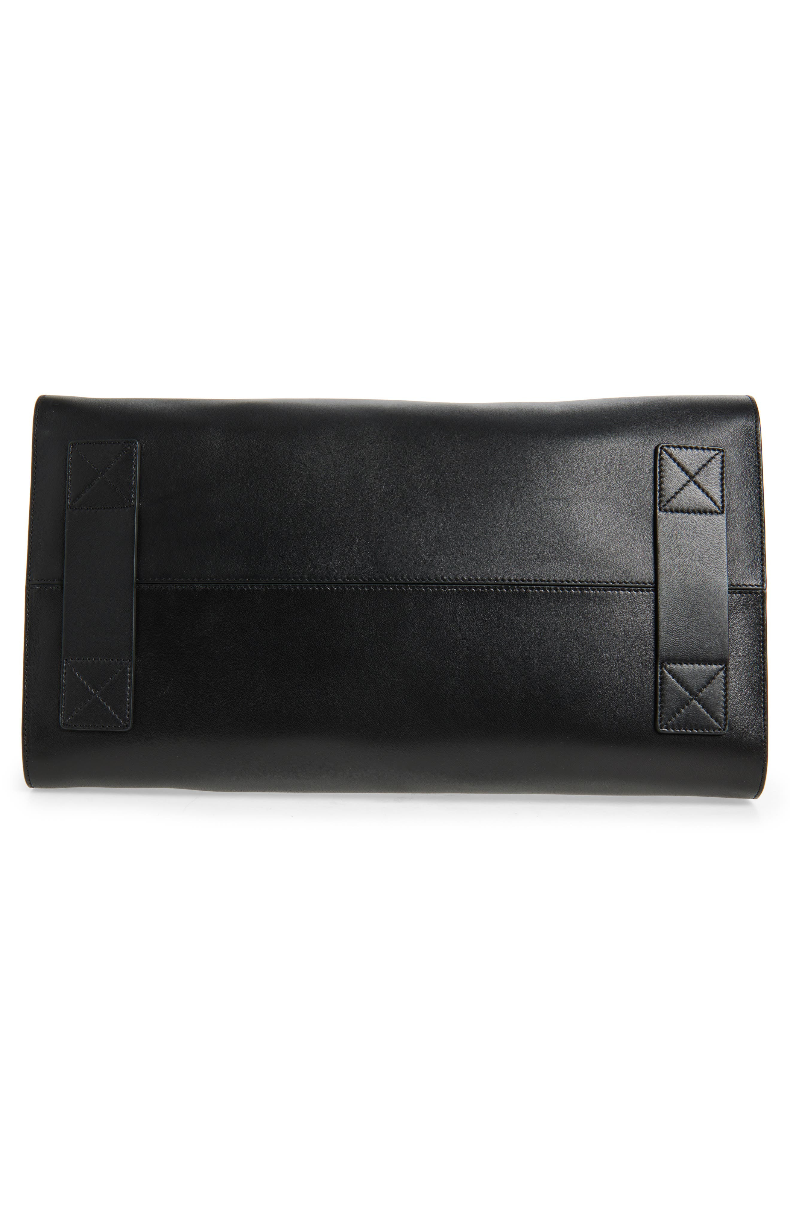 Moschino Jumbo Tie Me Leather Tote in Black at Nordstrom - 6