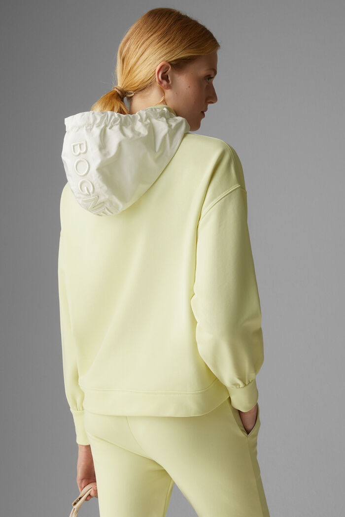 Saila Hoodie in Pastel yellow - 3