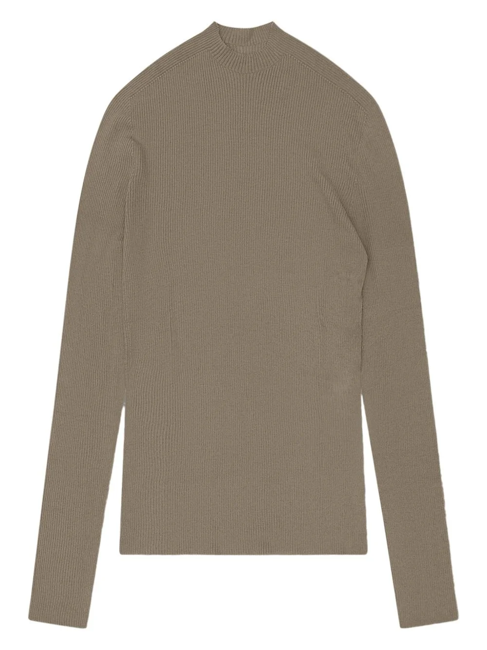 ribbed high-neck sweater - 1