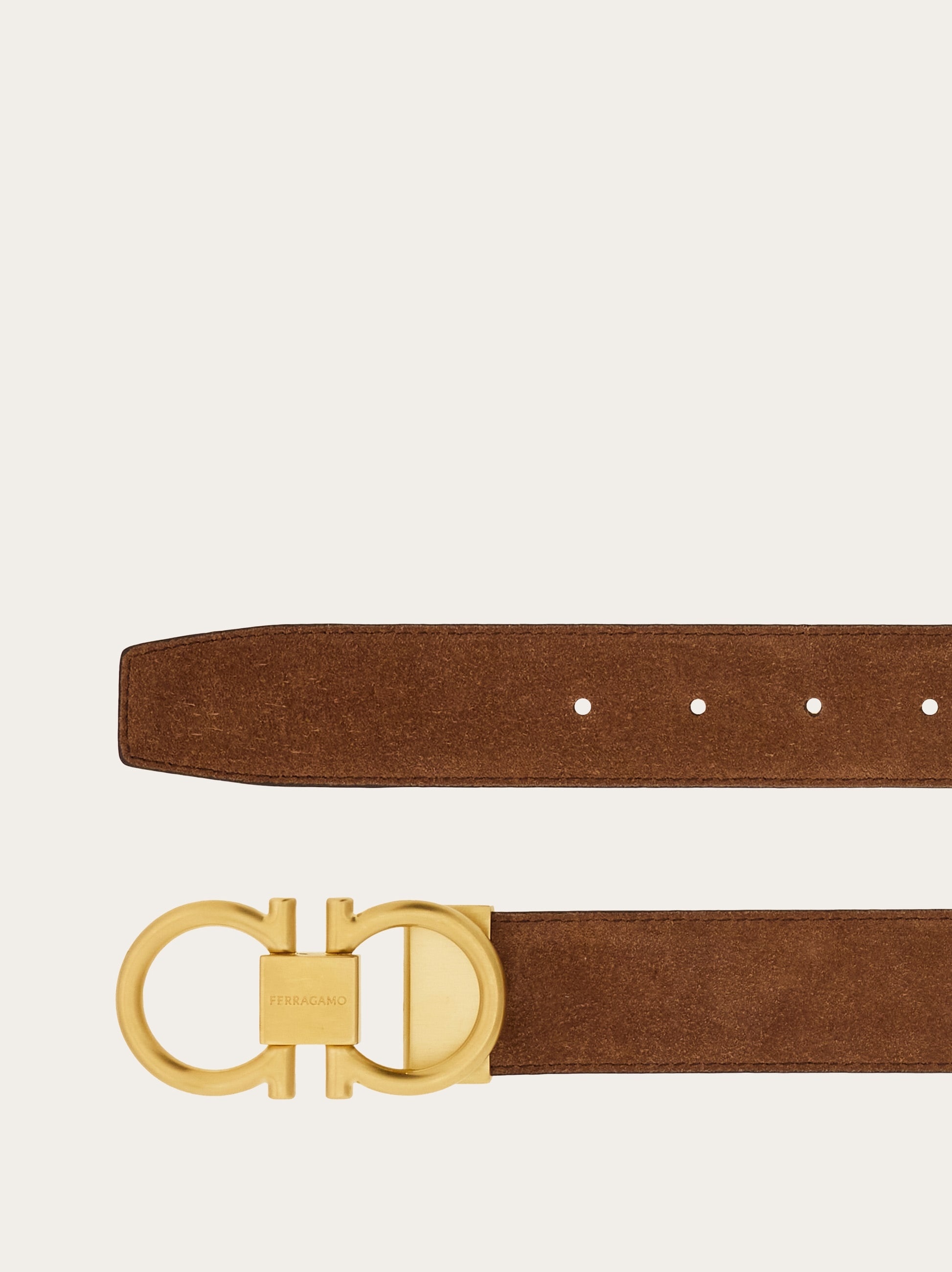 Adjustable Gancini belt - 2