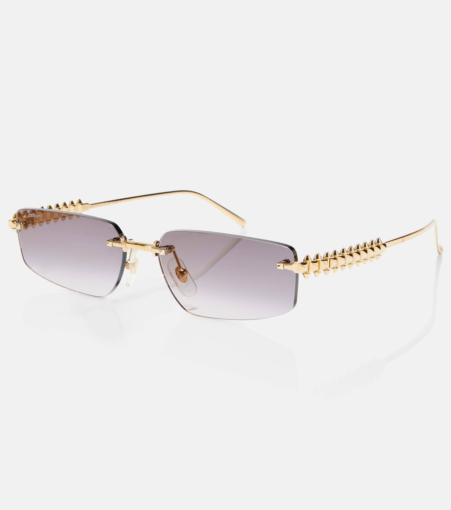 Clash De Cartier rectangular sunglasses - 4