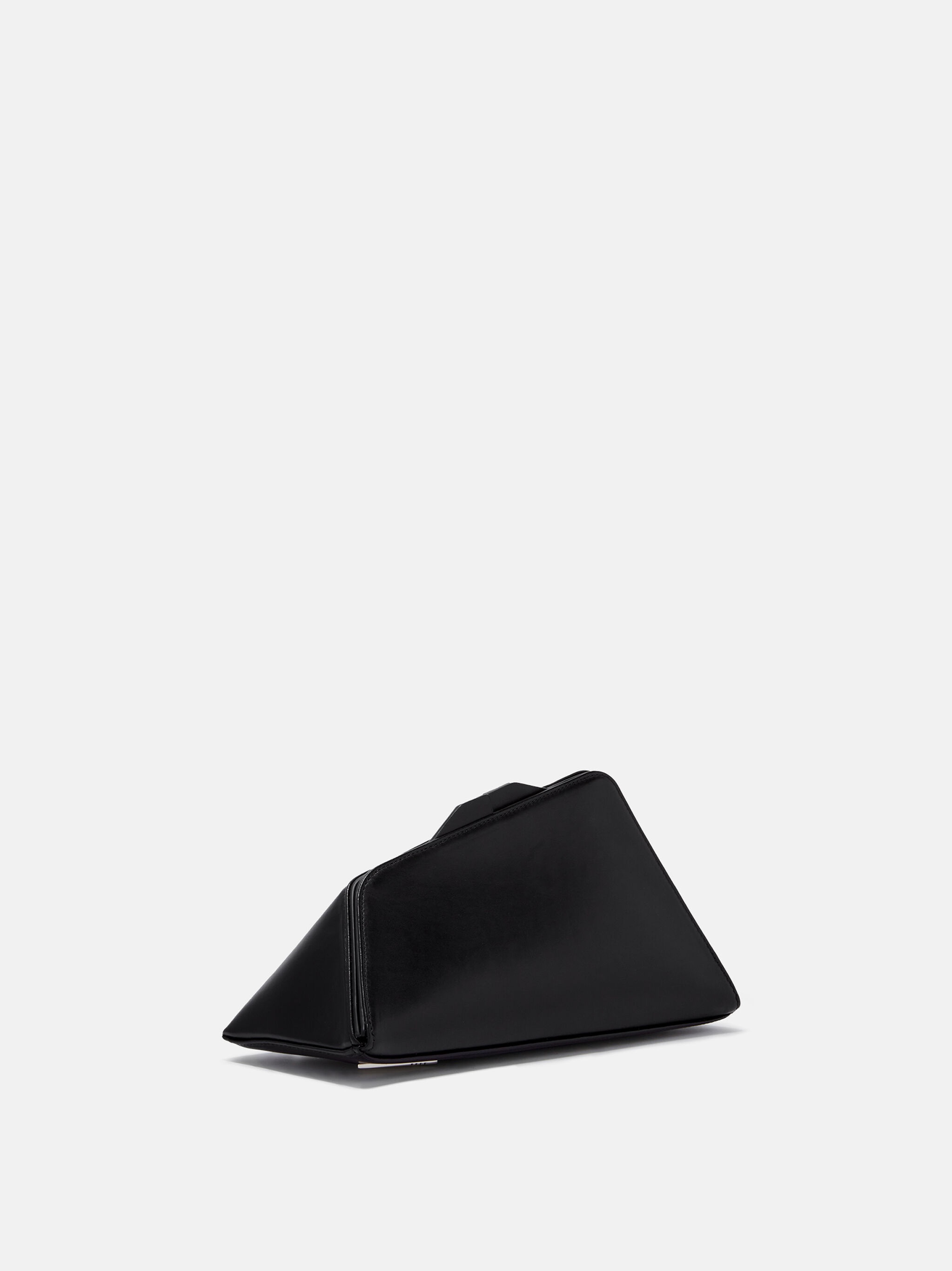 ''8.30PM'' BLACK OVERSIZED CLUTCH - 3