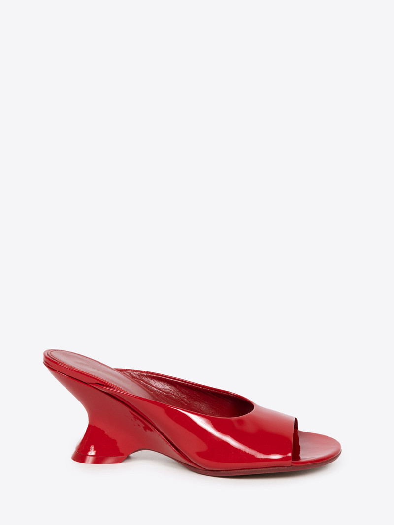Dries Van Noten OPEN-TOE LEATHER MULES outlook