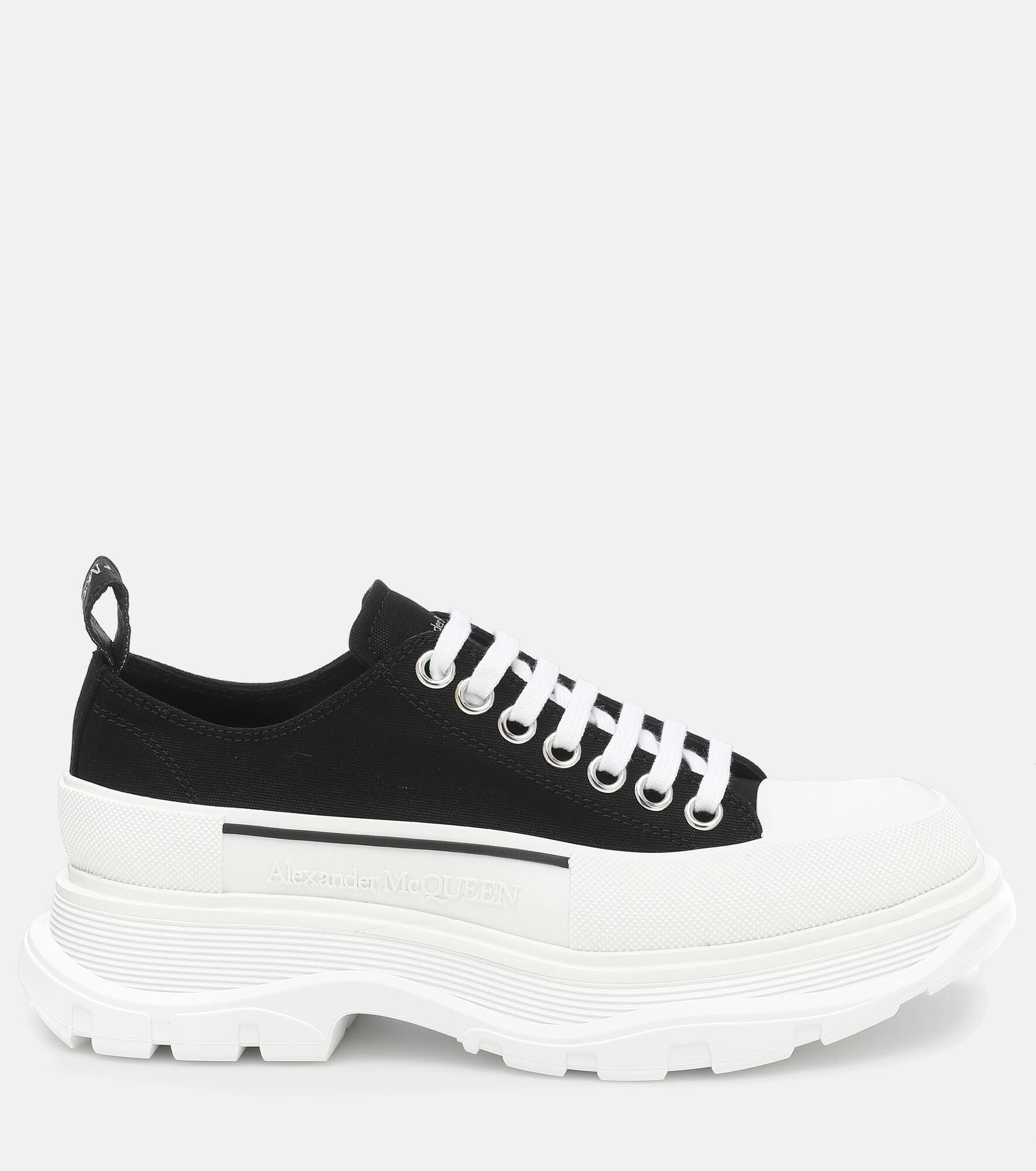 Tread Slick canvas platform sneakers - 5