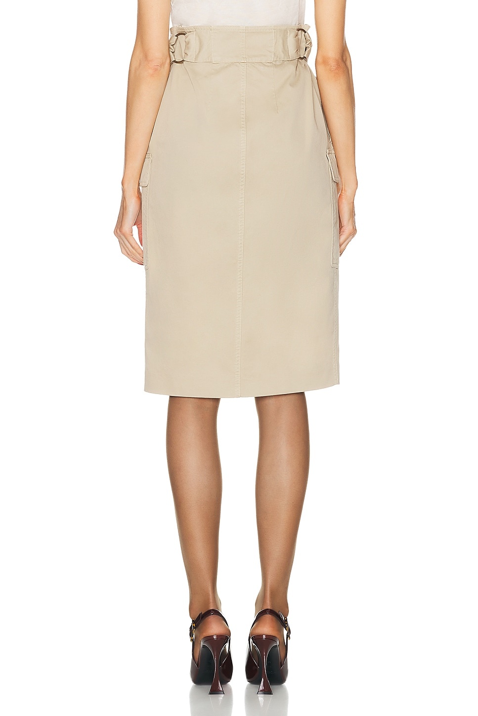 Button Front Skirt - 3