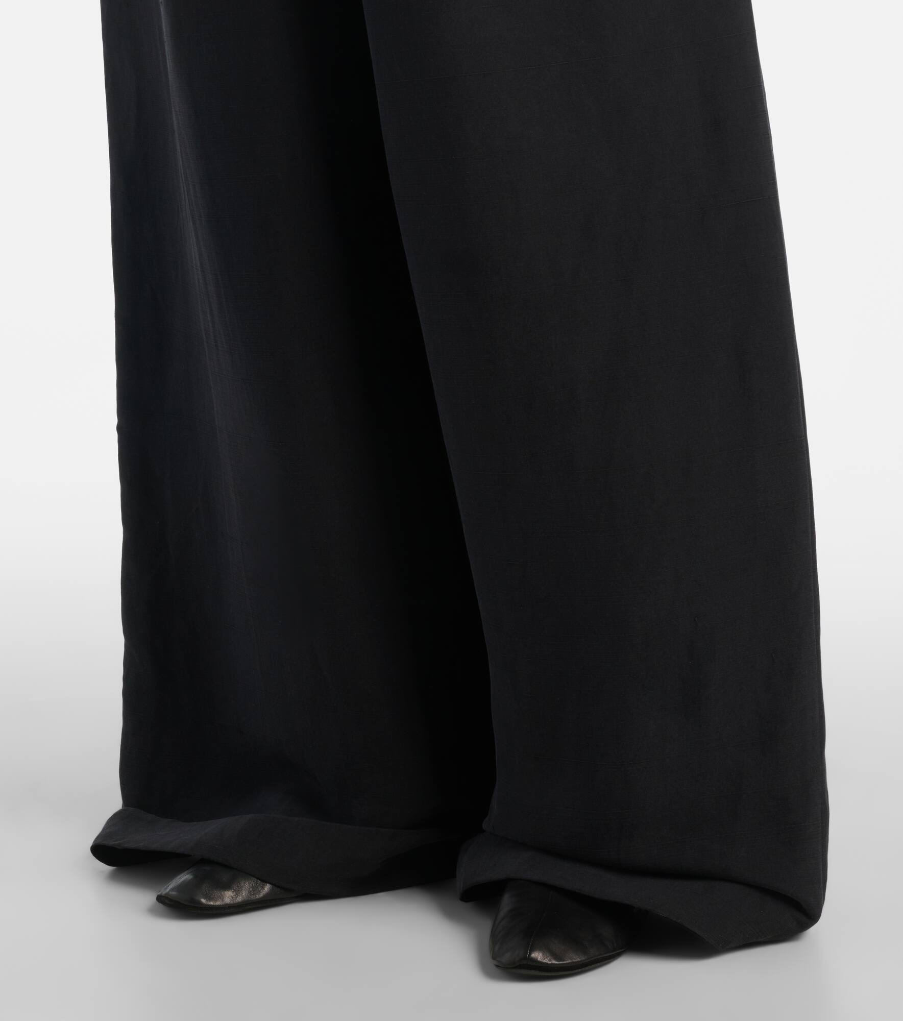 Bellana silk wide-leg pants - 5