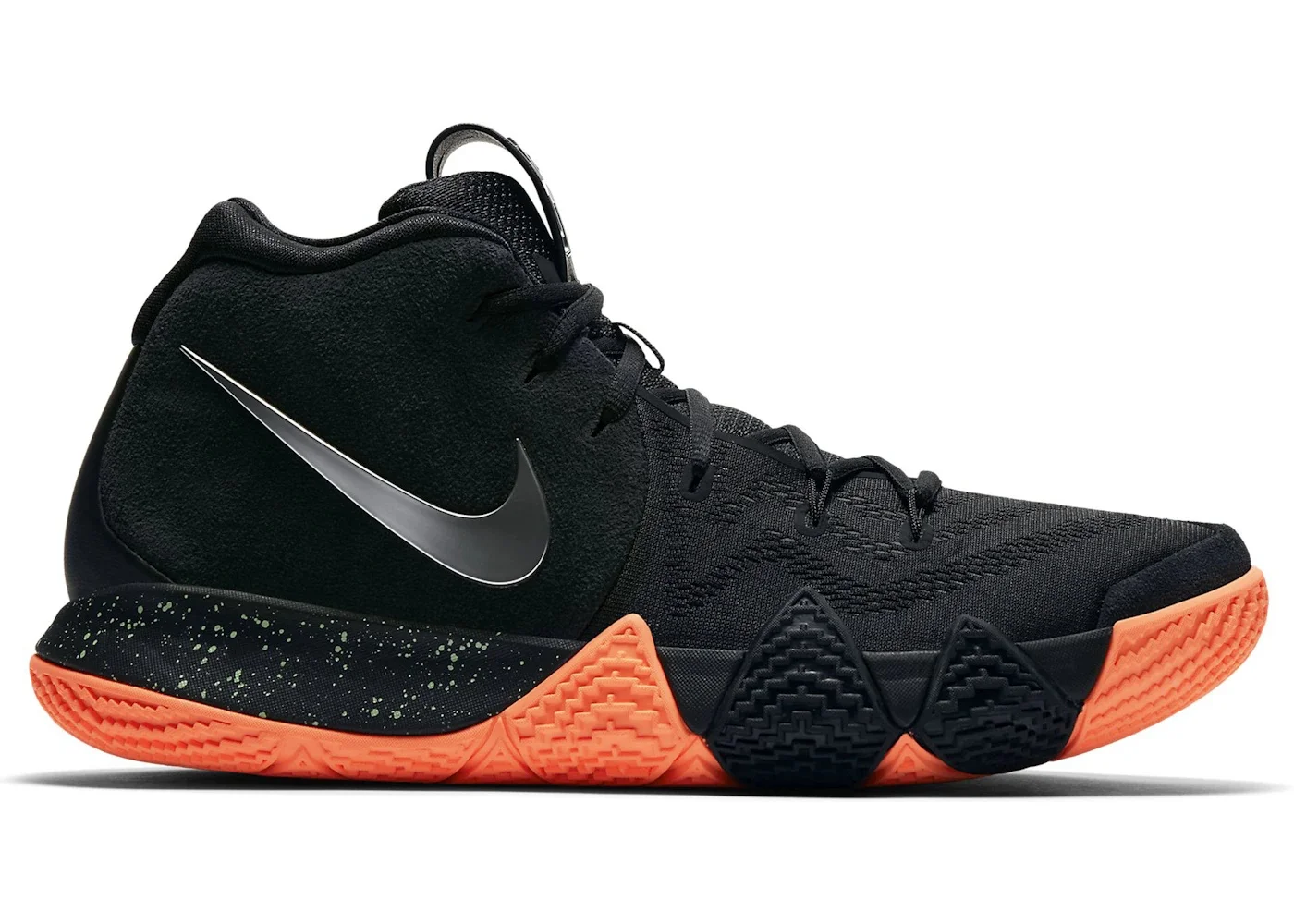 Nike Kyrie 4 Black Metallic Silver - 1