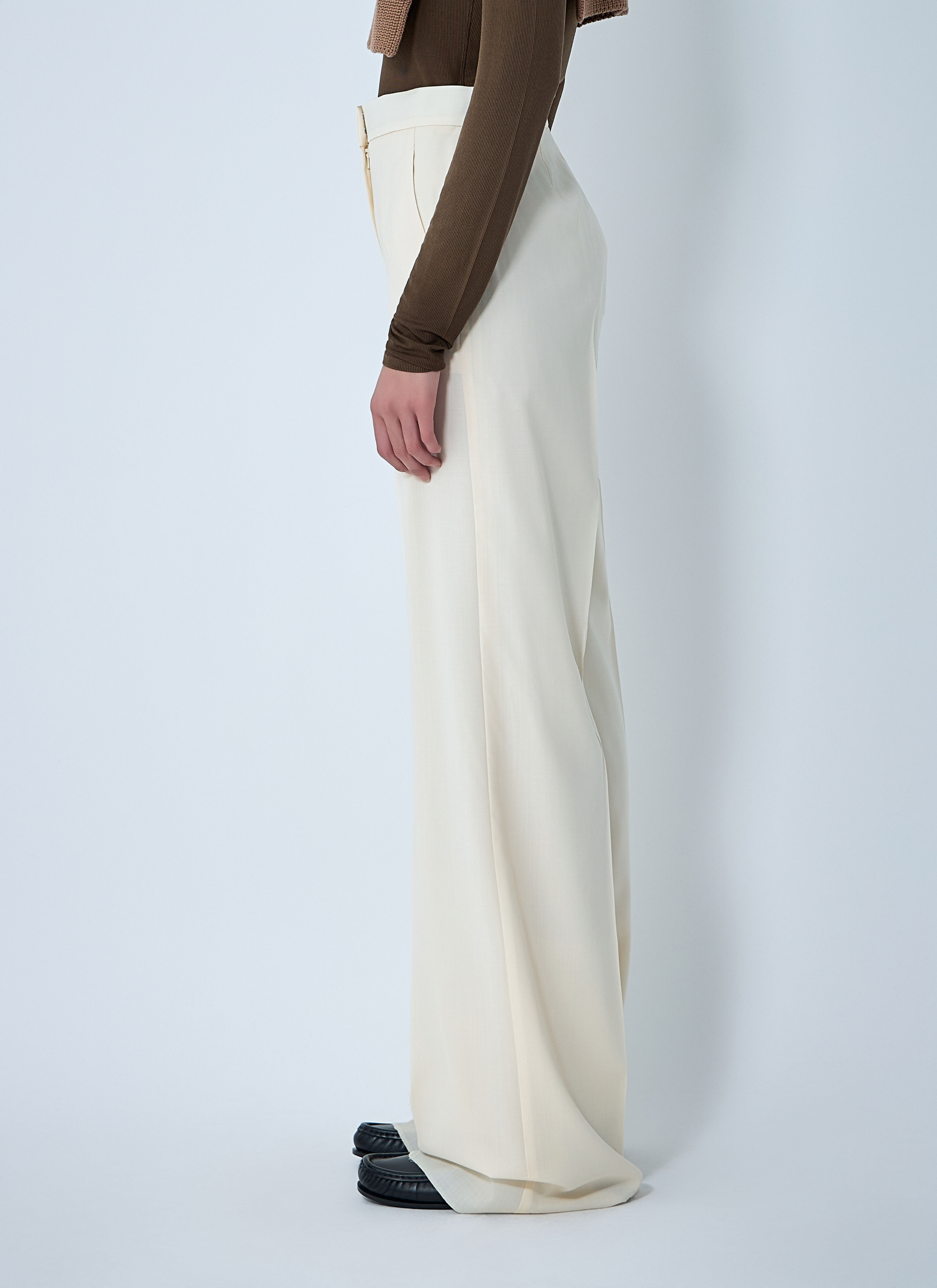 Tailored Wool Pants - 3
