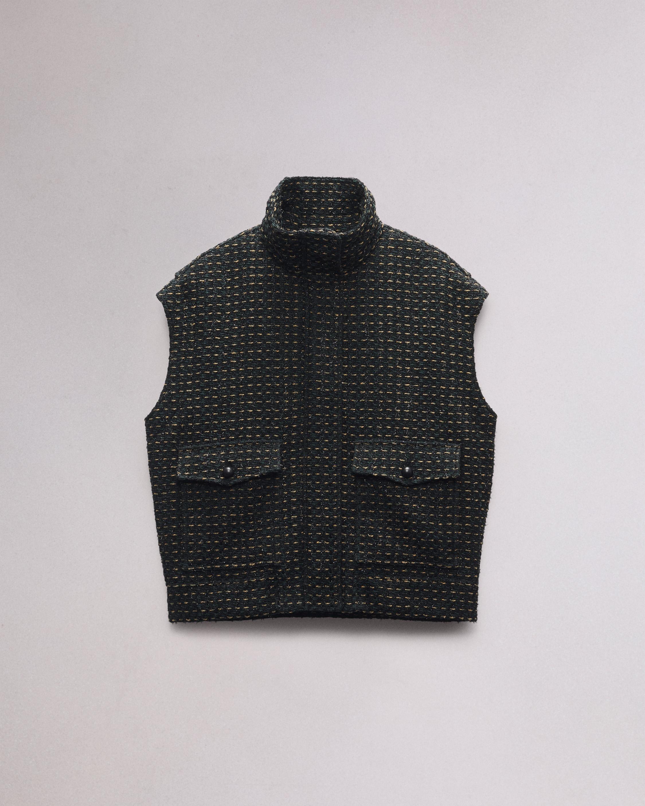Amina Tweed Vest - 1