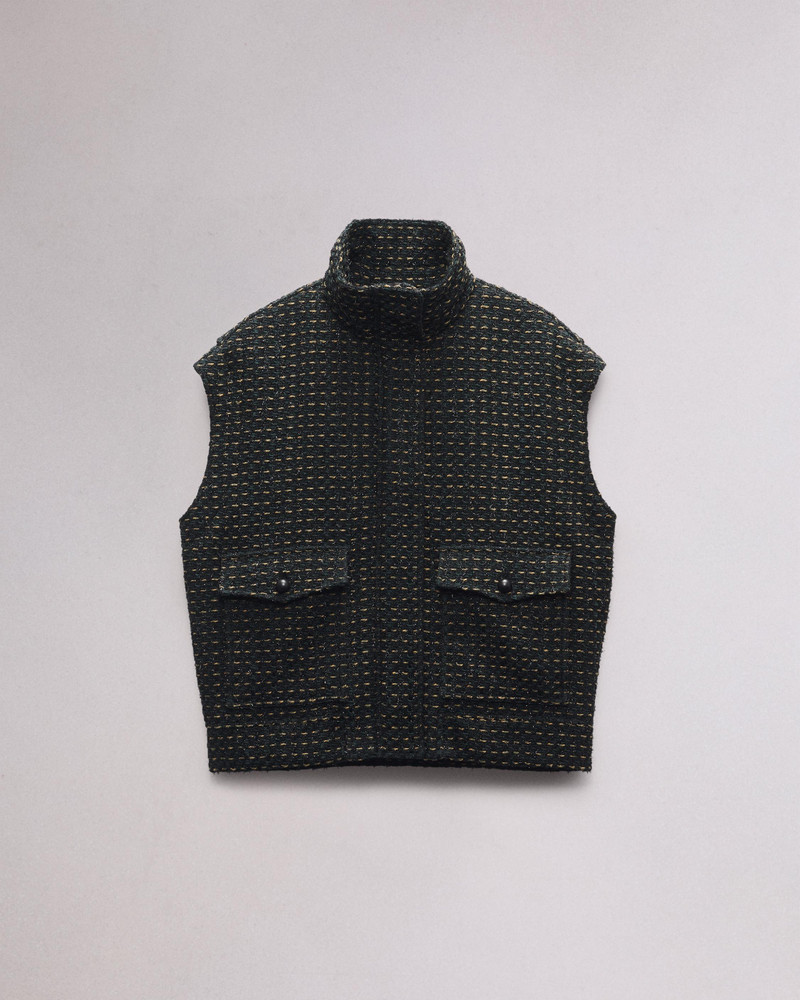 Amina Tweed Vest 1