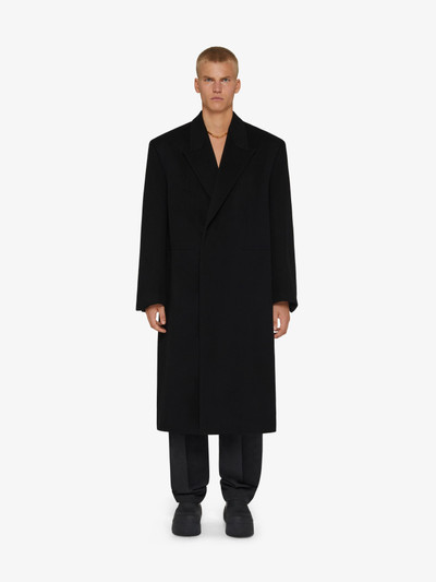 Givenchy OVERLAPPED COAT IN WOOL AND CASHMERE outlook