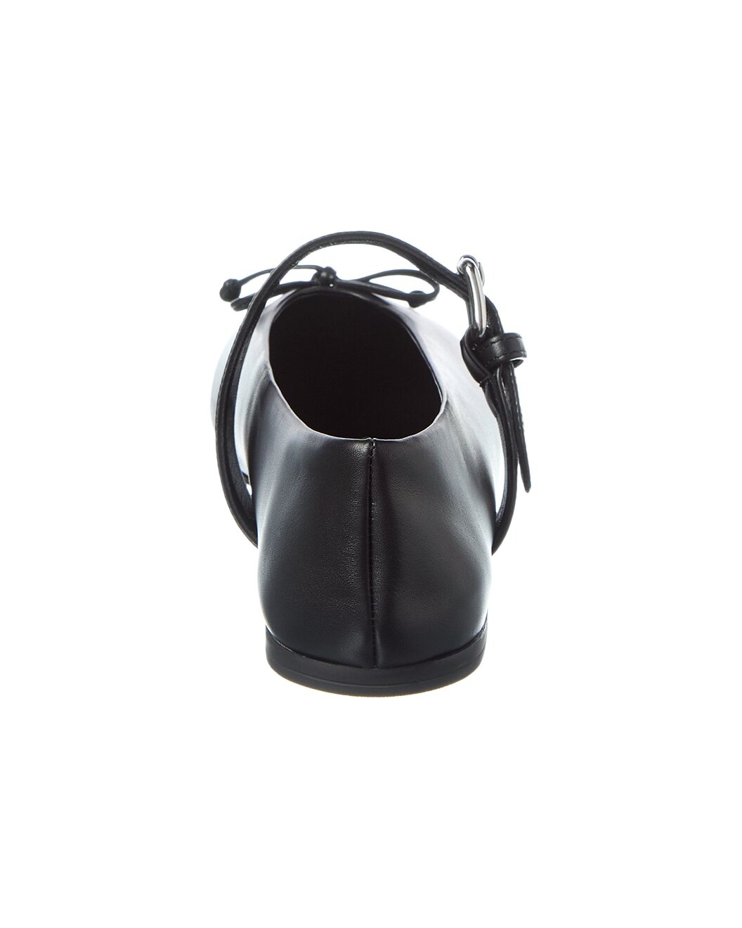 Miu Miu Bow Leather Flat - 3
