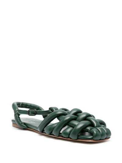 HEREU Cabersa padded leather sandals outlook