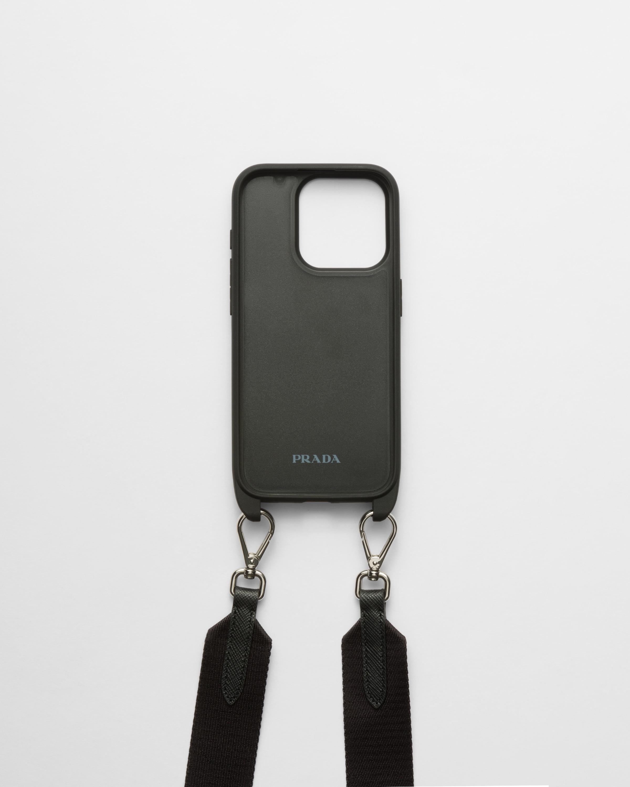 Saffiano leather cover for iPhone 15 Pro - 3