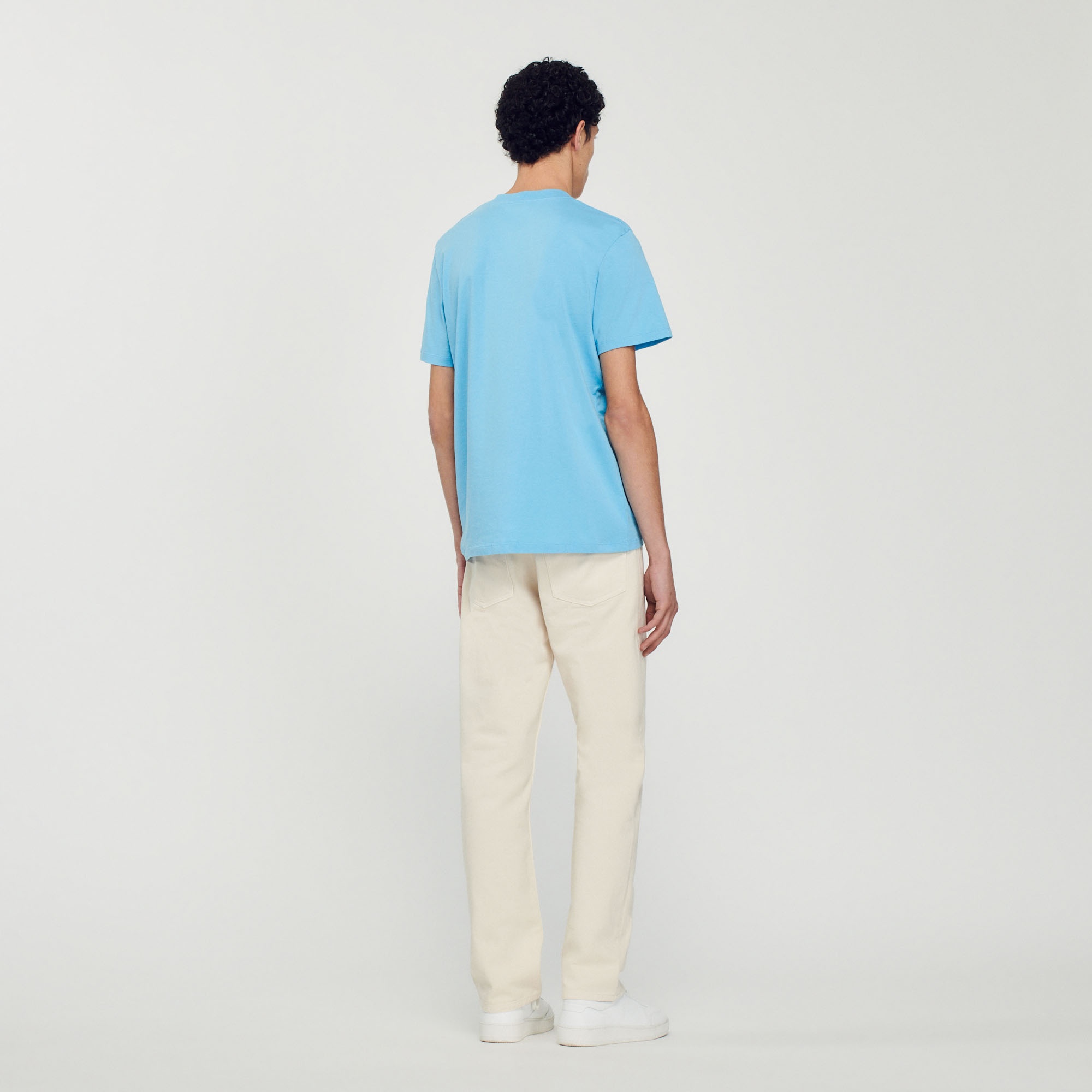 Rabbit print T-shirt - 7
