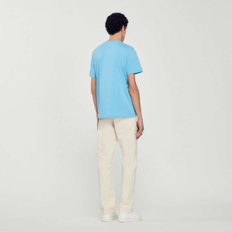 Rabbit print T-shirt 7